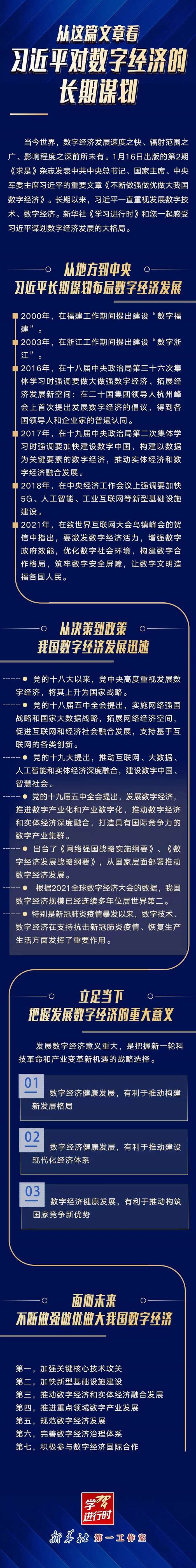 學習進行時丨從這篇文章看習近平對數(shù)字經(jīng)濟的長期謀劃