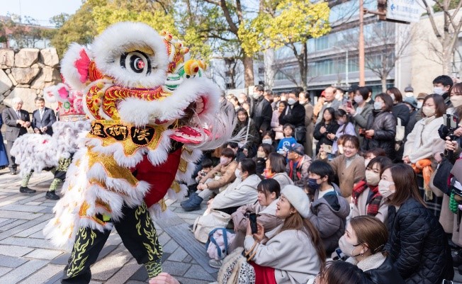 活動現(xiàn)場。中國駐大阪旅游辦事處供圖